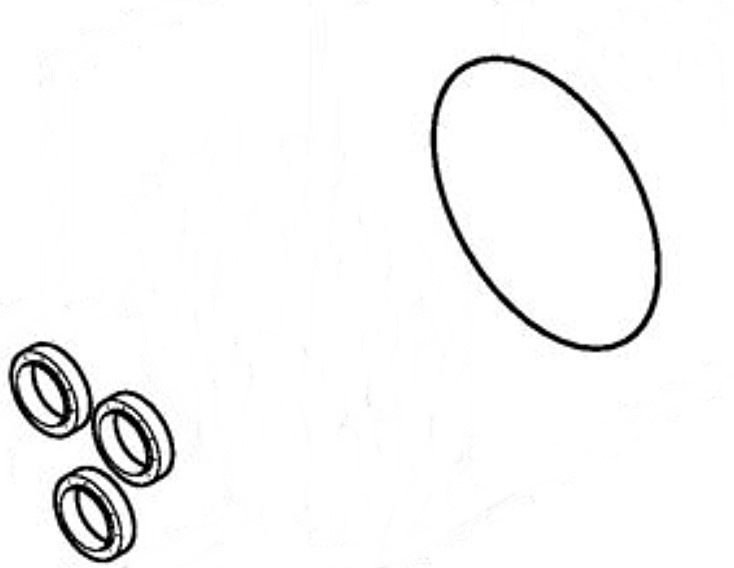 Zestaw uszczelek - tłok, Stihl 47800071002