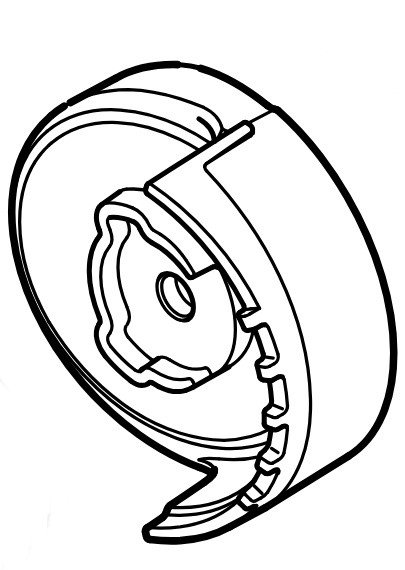 Tarcza zataczająca, Stihl 49507608705