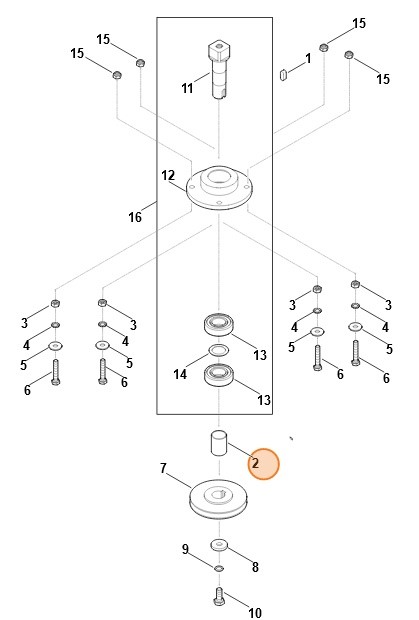 Tulejka, Stihl 60017043200