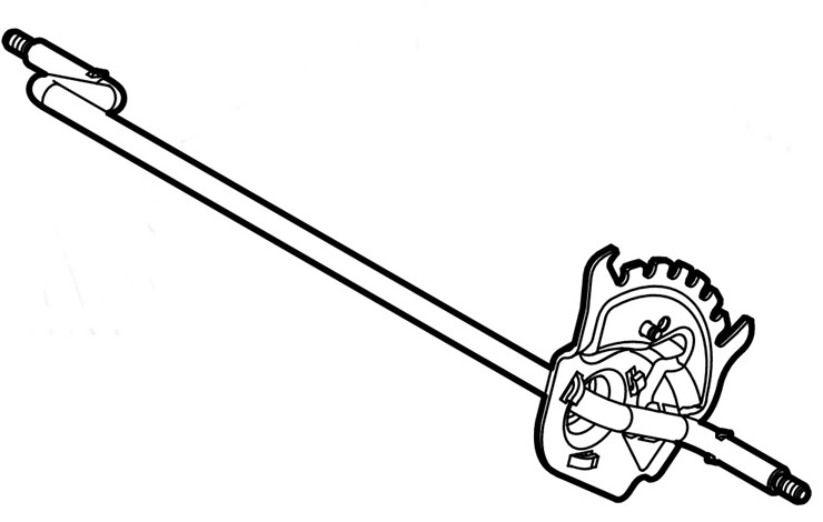 Oś, Stihl WA407002400