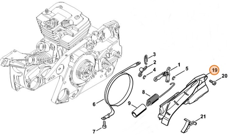 Pokrywka, Stihl 11380211100