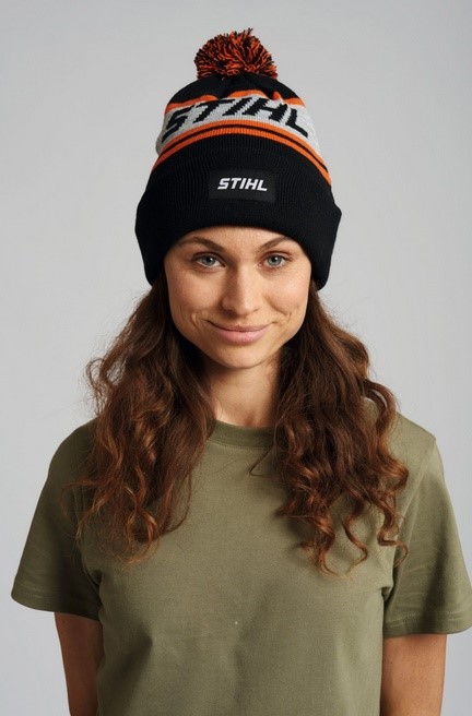Czapka zimowa z pomponem STIHL 04216000200