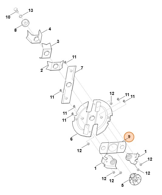 Płyta tłumiąca, Stihl 60117061500