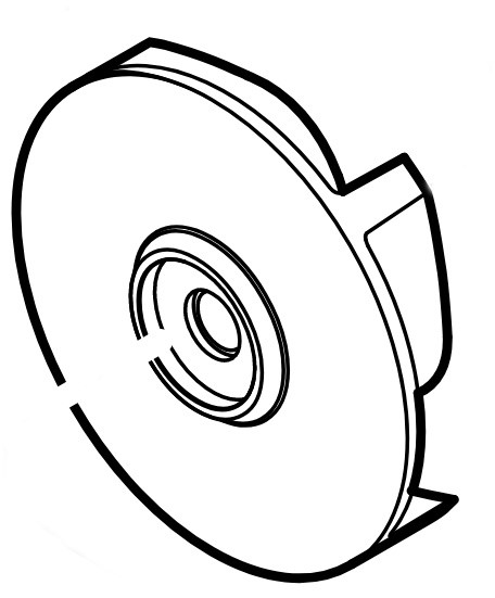 Koło łopatkowe, Stihl VB037700400