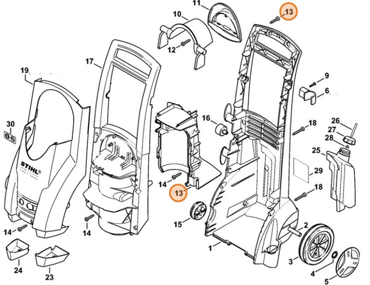 Osłona, Stihl 47436020400