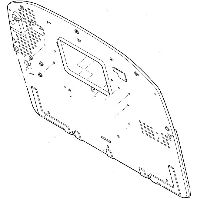 Ściana tylna, Stihl 61707631120