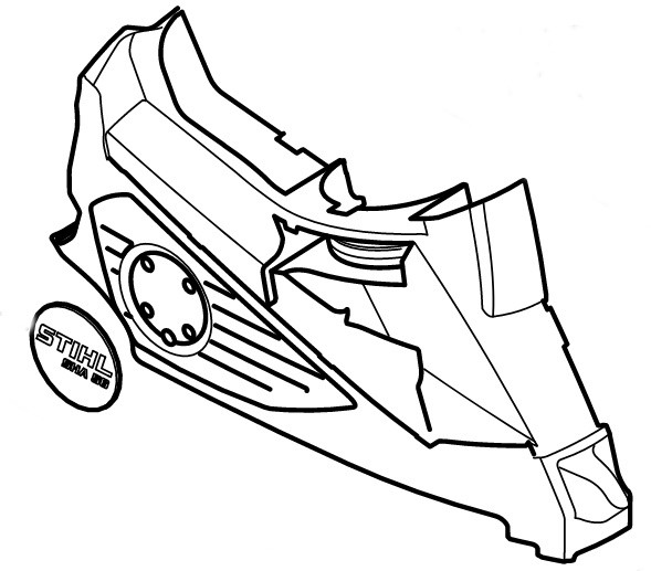Obudowa silnika, Stihl SA026000802