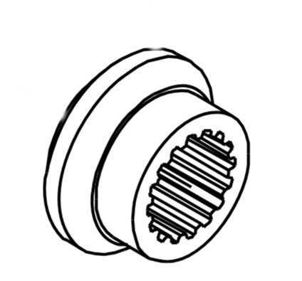Koło zebate (20T R) , Orec 0207-00500 