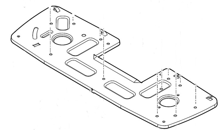 Płytka łożyska, Stihl 61707015101