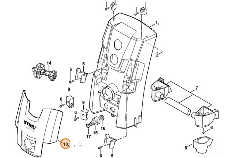 Pokrywka, Stihl 47687010900