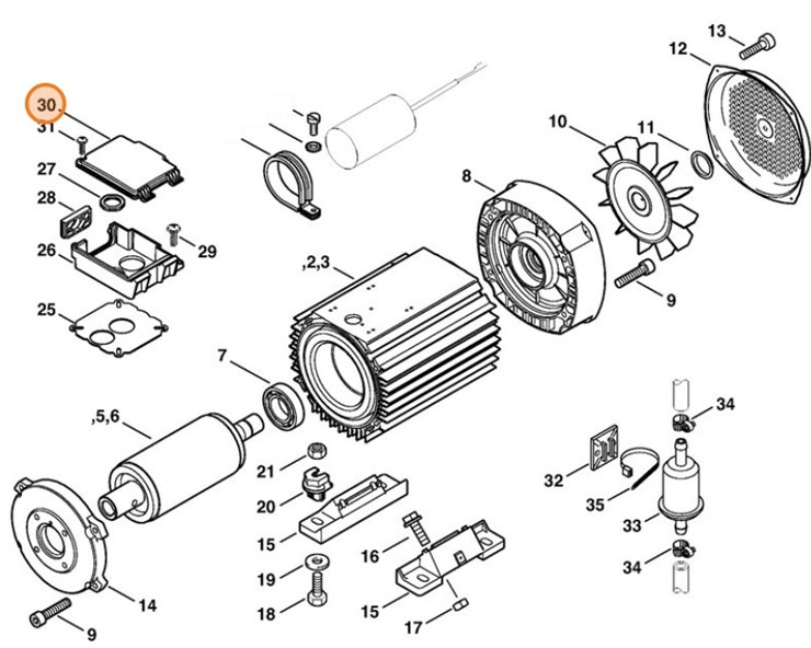 Pokrywka, Stihl 47526020900