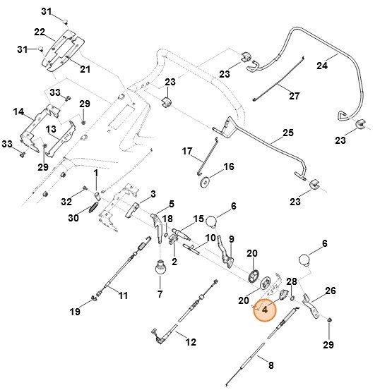 Segment ustalający, Stihl 63757086220