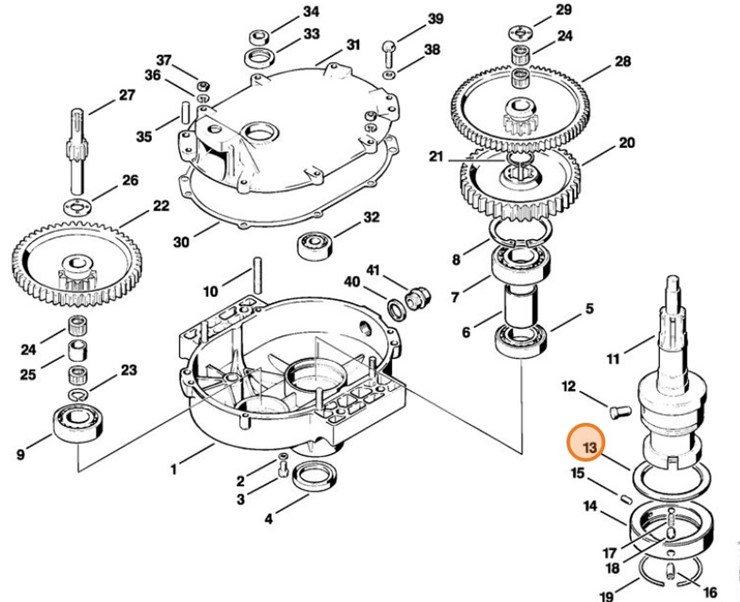 Podkładka, Stihl 00009586500