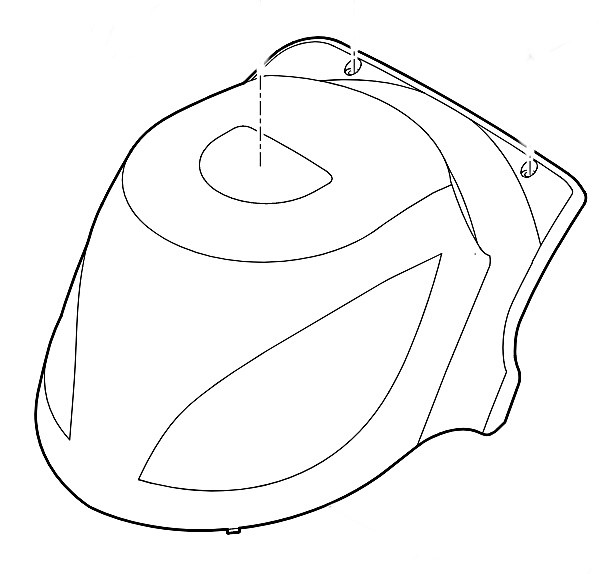 Pokrywa silnika, Stihl 63407065601
