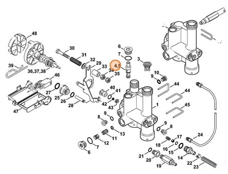 Wtryskiwacz, Stihl 47437608800