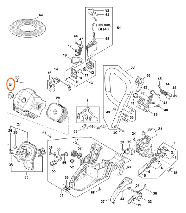 Zamknięcie, Stihl 11441412300