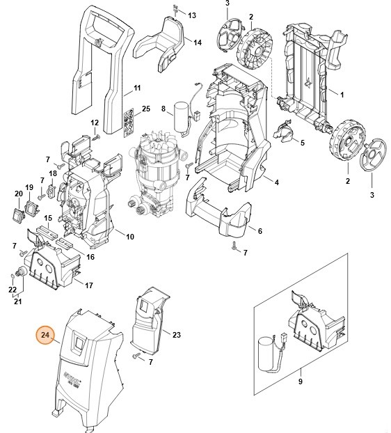 Pokrywa, Stihl 49507002101