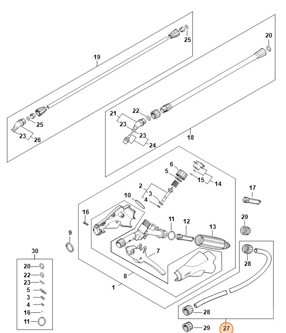 Wąż, Stihl 42556700301