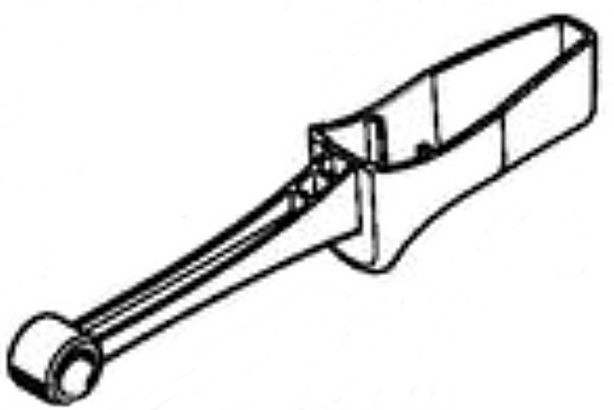 Dźwignia przełącznika, Stihl 48114352400