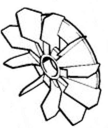 Koło łopatkowe wentylatora, Stihl 47056073000