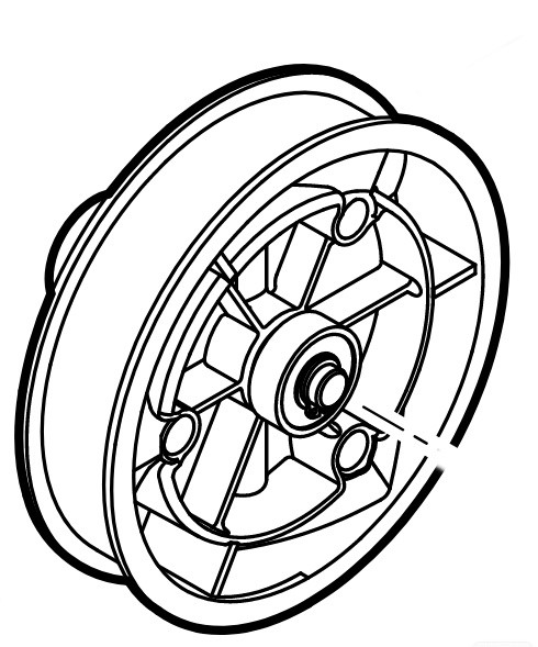 Koło pasowe, Stihl 62917608500