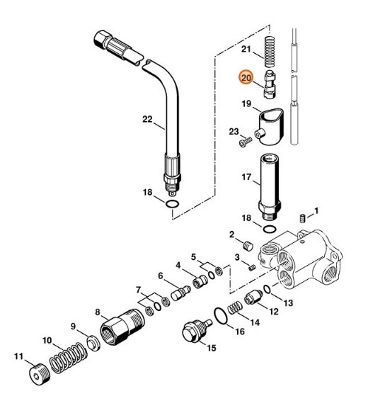 Tłok, Stihl 47065110305