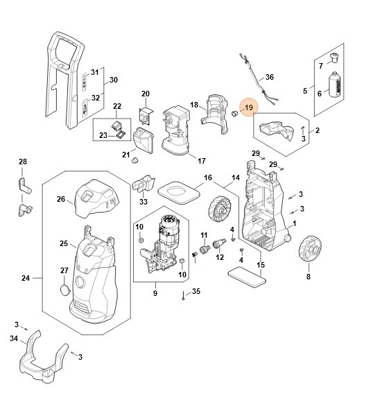 Amortyzator, Stihl RE026024300