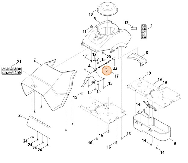 Przewód zwierający, Stihl 60124401100