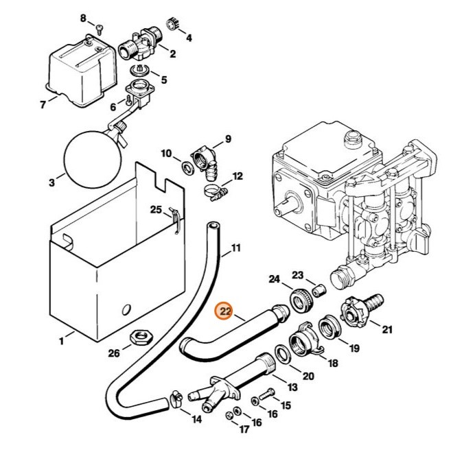 Wąż, Stihl 47126781110