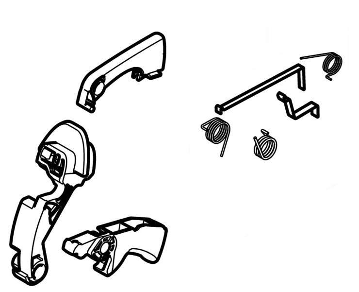 Zestaw elementów obsługowych, Stihl BA040073800