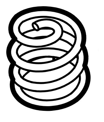 Sprężyna dociskowa, Stihl 61407036400