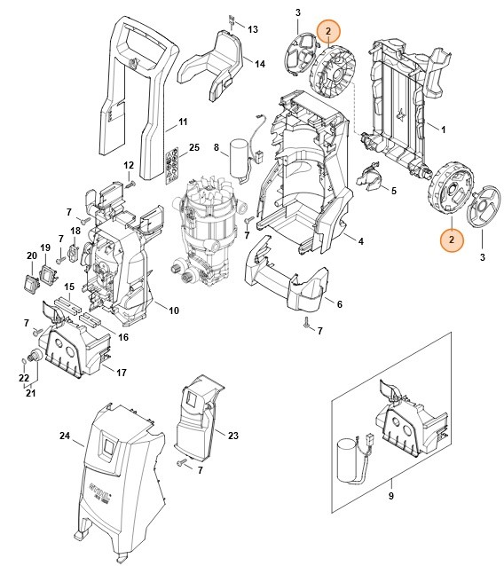 Koło, Stihl 49507913601