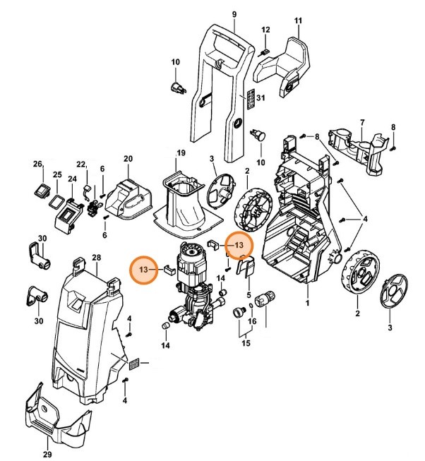 Amortyzator, Stihl 49516024300