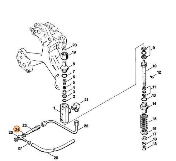 Pierścień uszczelniający, Stihl 47075190200