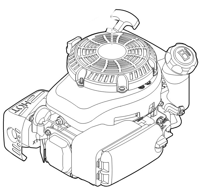 Spalinowy silnik benzynowy HD775 (HD775-3025), Stihl 63640111812