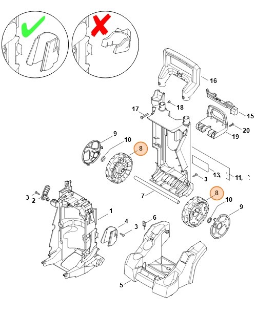 Koło, Stihl 49507913600