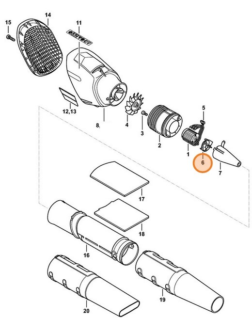 Osłona, Stihl 48666020400