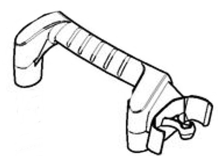 Okładzina uchwytu, Stihl 47577910601