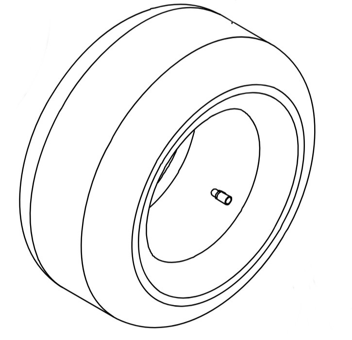 Dętka 16x700x8, Orec 80-1751-404-00