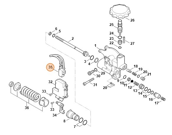 Przełącznik, Stihl 47804300500