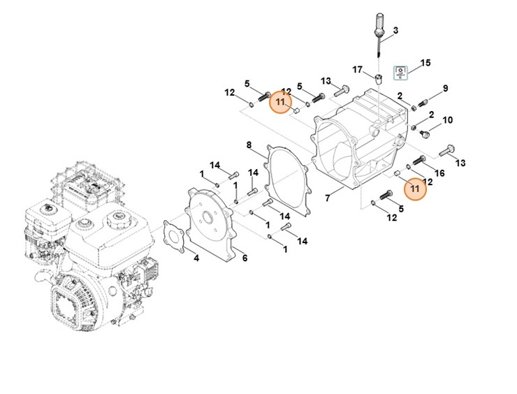 Sworzeń, Stihl 62517162001
