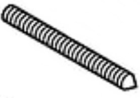 Śruba dwustronna, Stihl 91343811450