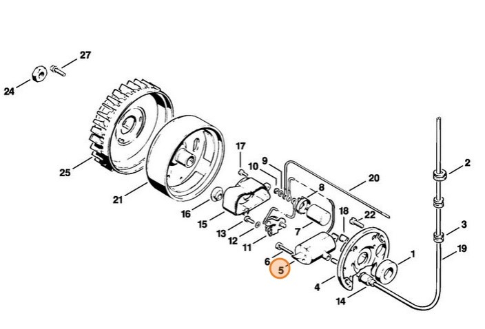 Twornik układu zapłonowego, Stihl 11084043200