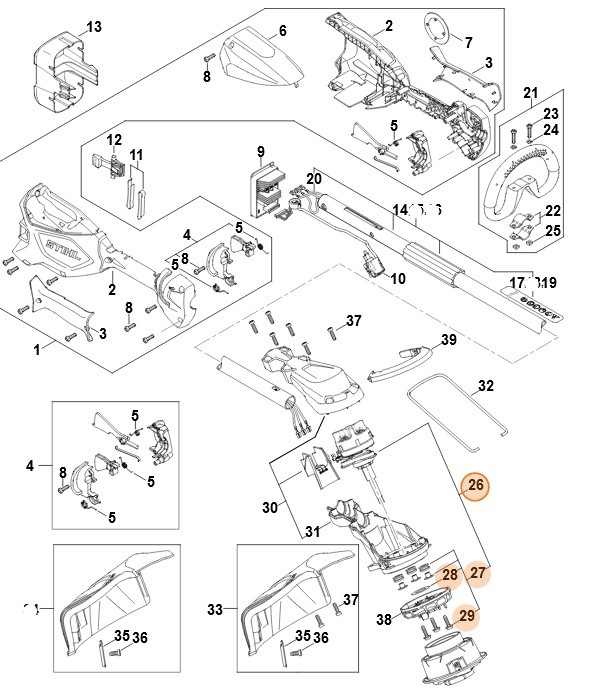 Silnik elektryczny, Stihl FA056000201