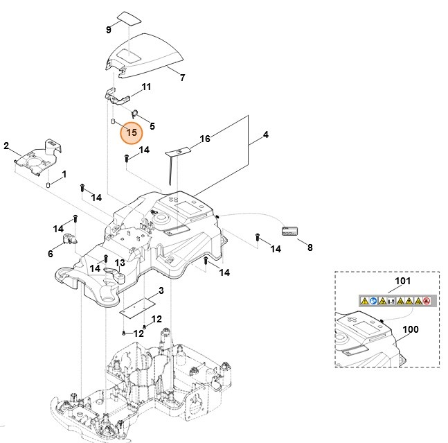 Magnes, Stihl 63014050700