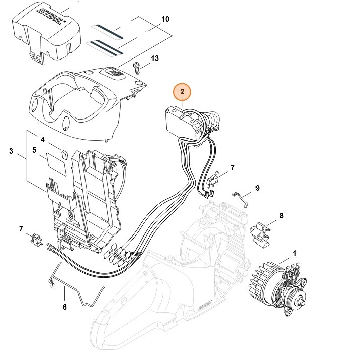 Moduł elektroniczny, Stihl 48644301400