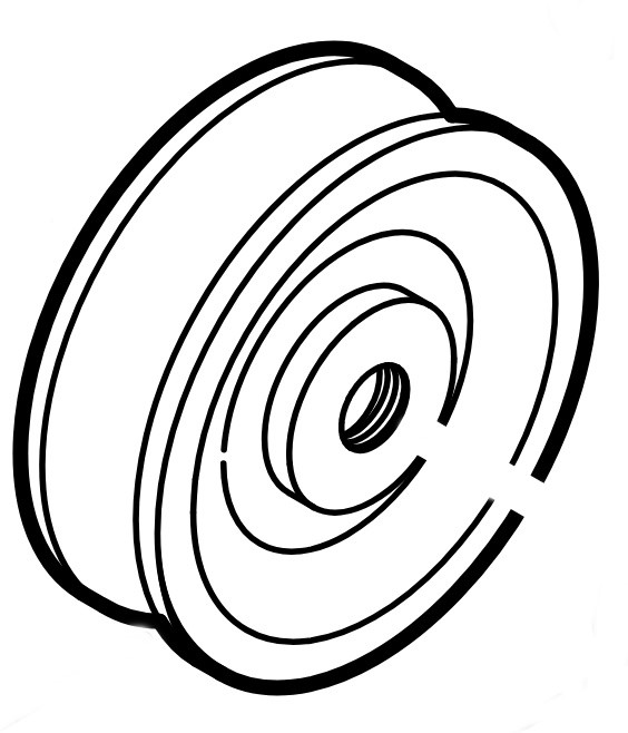 Koło paska klinowego, Stihl 62507111201