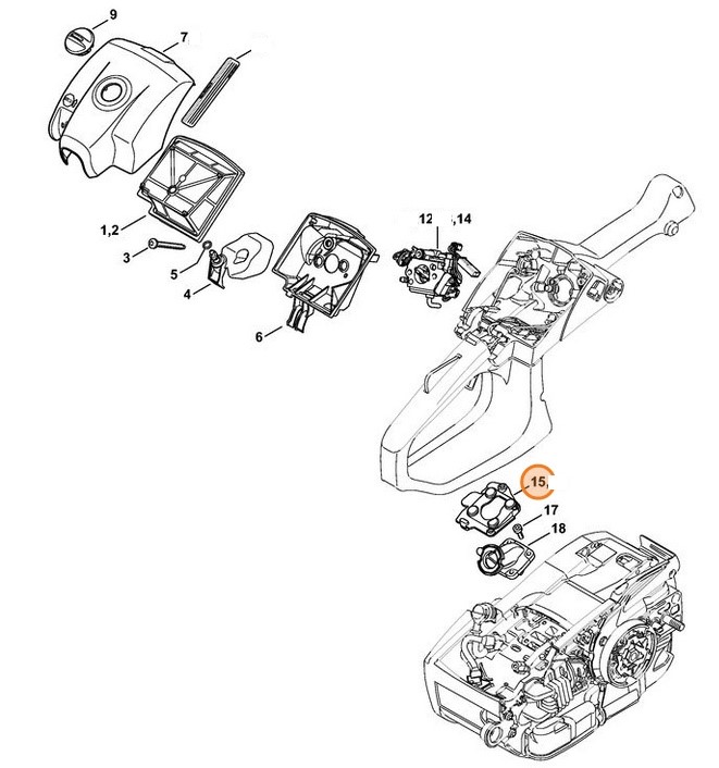 Osłona, Stihl 11453537000