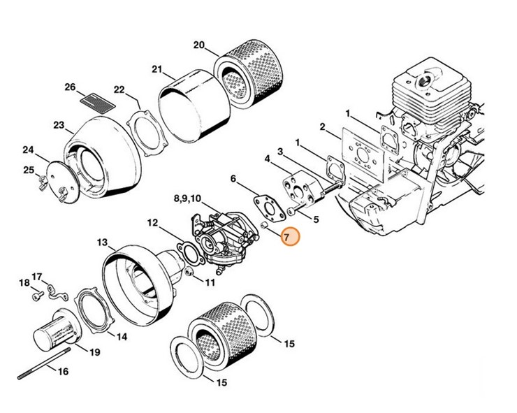Puszka, Stihl 11061218701