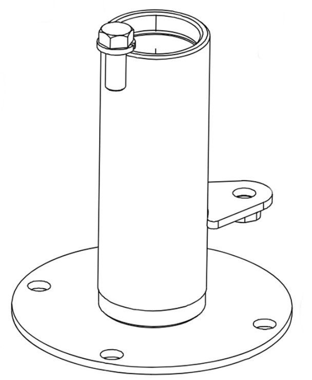 Osłona osi noża, Orec 0360-5360H 